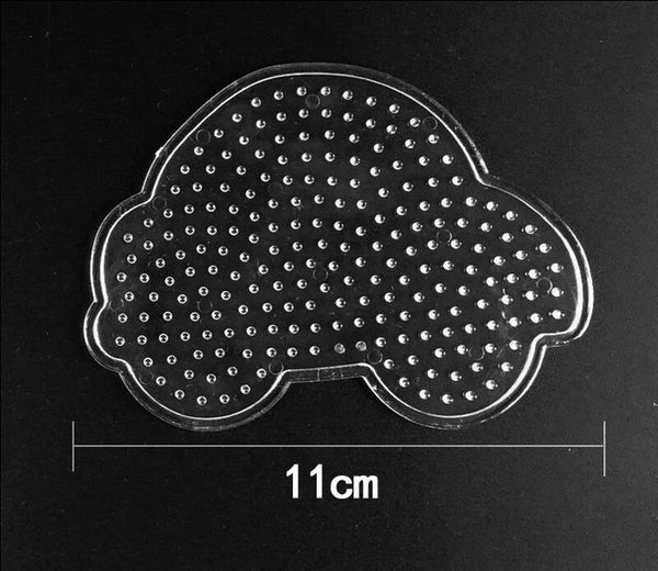 5mm Hama Beads Pegboard Toy DIY PUPUKOU Beads tool Educational Tangram Jigsaw Puzzle Template Kids Toy