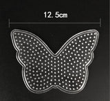 5mm Hama Beads Pegboard Toy DIY PUPUKOU Beads tool Educational Tangram Jigsaw Puzzle Template Kids Toy