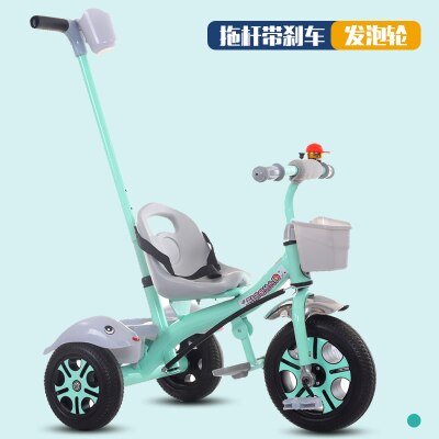 Child Tricycle Bicycle 1-6year old Wheelchair Kids Bike Three Wheels Stroller 2 In 1 Buggies 3 Wheel Stroller Tricycle