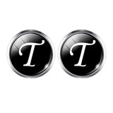 Men's Fashion A-Z Single Alphabet Cufflinks Silver Color Letter Cuff Button for Male Gentleman Shirt Wedding Cuff Links Gifts - THE PLACE TO BE !!